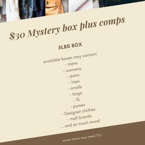 5LBS mixed clothing mystery box